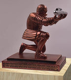Executive Knight Pen Holder with a Pen Personalized Desk Accessories Decor Home Office Cool Pen Stand Red - Image 2