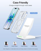 Wireless Phone Charger Stand for iPhone Samsung with 30W PD Adapter - Image 6