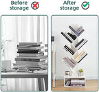 Yoobure Tree Bookshelf, 6 Tier Small Book Shelf Retro Floor Standing Bookcase, Wood Book Storage Organizer Rack, Tall Narrow Bookshelves for Corner/Bedroom/Living Room/Home Office, White - Image 6