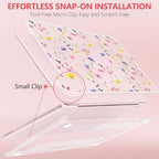 for MacBook Neo 13 inch Case 2026 (Model A3404, A18 Pro) Precision Fit & Scratch Unique Design Hard Shell, Keyboard Cover, Trackpad Protector, 2 OTG Adapter, for Women Cute, Dried Flower - Image 3