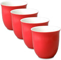 FORLIFE Japanese Teacup (Set of 4), 6.5 oz., Red by Unknown