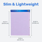 Find It File Folder Notepad, 72-Ct 3rd-Cut Tab Organizer Folders, Lavender - Image 4