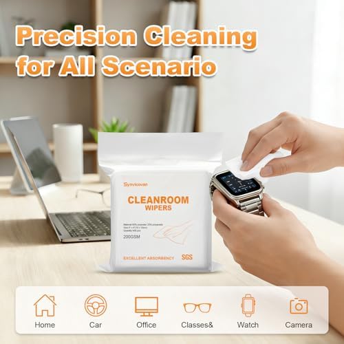Microfiber Cloths 4"x4"(400 Pcs,200GSM) - Image 4
