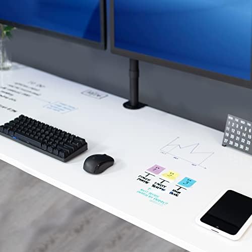 VIVO White Dry Erase 60 x 24 inch Solid Table Top, DESK-TOP6WE - Image 6