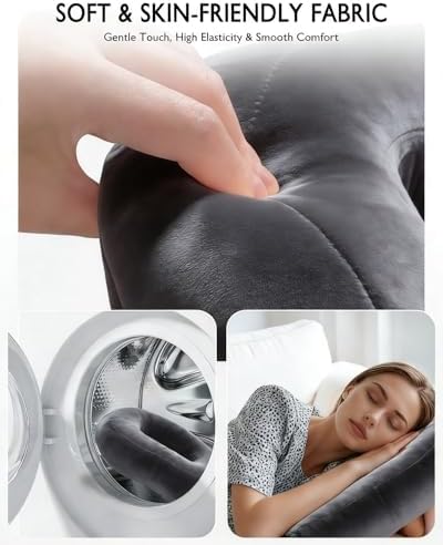 Miledi Tablet Pillow Stand for Bed with Detachable Snack Bowl, Black - Image 7