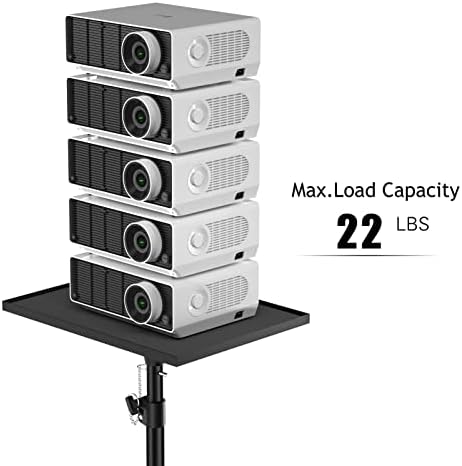 Facilife Projector Stand Tripod - Laptop Tripod Projector Stand Adjustable Height 22 to 47 Inch, Projector Tripod Stand, Tripod for Porjector, Projector Stand for Outdoor Movies - Image 6