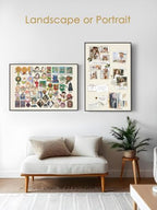 Lightomorrow Bulletin Board 40 x 30 inches, Oatmeal White Pin Board Vision Board, Black Aluminum Framed Fabric Cork Board with 10 Push Pins, Black Framed - Image 3