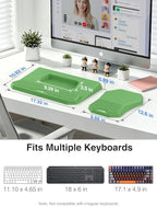 Ergonomic Wrist Rest with Keyboard Stand and Mouse Pad for Easy Typing - Image 5
