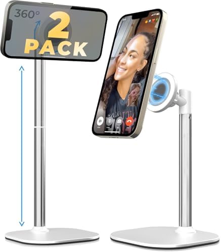COOPER MagStand Magnetic Phone Stand for Desk, MagSafe Tripod, iPhone 17 by CooperCases