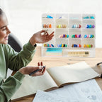 MotiMind Acrylic Pen and Marker Organizer for 200 Markers - Image 6