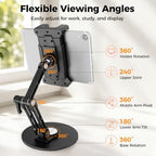 Portable Monitor Stand for Desk, Heavy Duty Adjustable Tablet Stand Holder - Image 7