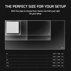 Corsair MM Anti-Fray Cloth Gaming Mouse Pad – Gray - Image 6