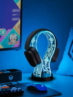 CoolGift Mart Light Up Headphone Stand, Gifts for Gamers - Image 2