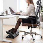 Foldable Foot Rest，Ergonomic Foot Rest Under Desk, 7-Level Foot Stool, Dual-Side Massage Surface, Under Desk Footrest for Office, Home, Car - Image 5
