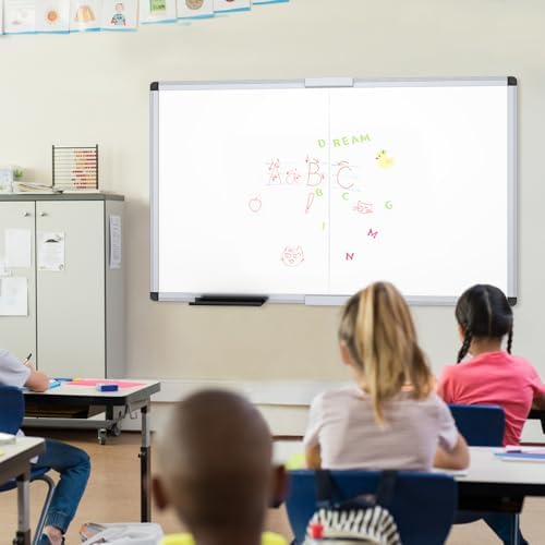 VIZ-PRO Large Magnetic Dry Erase Whiteboard, 60 x 48 Inches, Foldable - Image 6