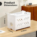 CABTE Solid Wood Projector Shelf Router Shelf Projector Stand - Image 2