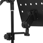 Stagg MUS-ARM 1 Small Music Stand with Attachable Holder Arm,Black - Image 5