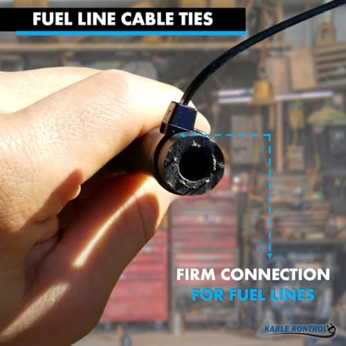 Kable Kontrol Fuel Hose Zip Ties, 4 Inch 35,000 Pcs, 18 Lbs Test – Black - Image 6