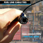 Kable Kontrol Fuel Hose Zip Ties, 8 Inch 10,000 Pcs, 50 Lbs Test – Black - Image 6