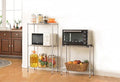 5 Tier Storage Racks Shelving, Heavy Steel Pantry Shelves, Adjustable Wire Shelving Rack, Suitable for Garage, Kitchen, Bathroom, Office, 21" W x 11.4" D x 59" H, Chrome by Unknown