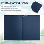 Fainne 80 Pcs 80 Pieces Certificate Holders Diploma Holder, Navy Blue - Image 5