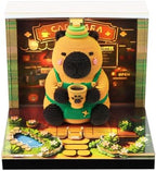 3D Time Piece Calendar 2027 With 52 Weekly Calendars, 3D memo pad tear away calendar 2027, Artsy Pads Suitable for Room and Office Desktop Decoration, Gift Giving (Capybara) by Unknown
