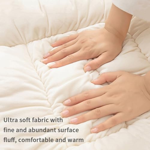 Desk Chair Cushion Office Chair Cushions with Removable Cover Soft Seat Pad Dorm Seat Pad with Back Support Rocking Chair Cushions,90×50cm - Image 4
