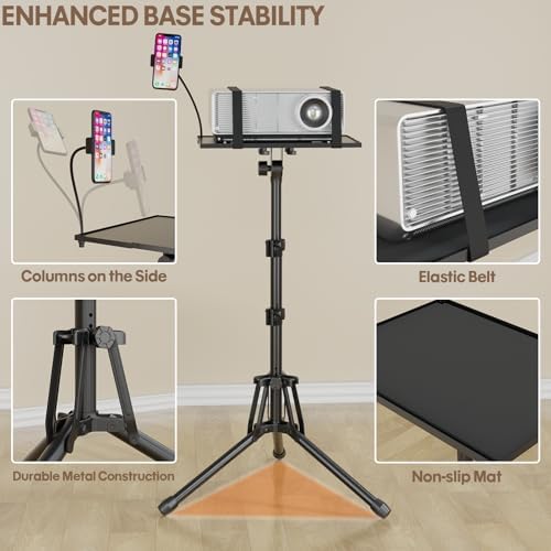 KOOV Projector Stand Adjustable Height 20" to 61" - Image 3