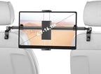 Tryone Car Tablet Holder Mount for iPad: Headrest Tablet Stand for Car Back Seat Compatible with iPad Pro Air Mini | Galaxy Tab | Kindle Fire HD | Switch OLED or Other 4.7-16.1" Devices by Tryone