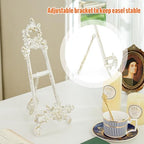 Sungmor Vintage Cast Iron Cookbook Stand, 15.5 Inches Tall Antique White - Image 4