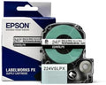 Epson LABELWORKS 224VSLPX Label Tape - Black on White - 1" (24mm) by EpsonLABELWORKS