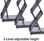 brochure display stand&Foldable Magazine Rack with 5 Pockets for Exhibition and Trade Show (67'X9.5'X14.5') - Image 3