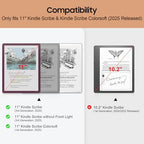 Fintie Magnetic Case for 11" Kindle Scribe 3rd Gen 2025 & Colorsoft, Gray - Image 2