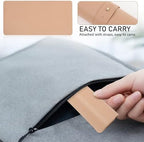 Dual Sided Desk Pad Mat PU and Cork Large Mouse Pad - Image 3