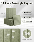 Cork Bulletin Board Tiles, Office Pin Board - Image 2