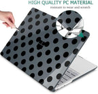 Case for Surface Laptop 5/4/3 13.5" 1951/1868, Black Polka Dots - Image 4