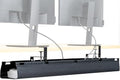 VIVO Black Clamp-on 47 in Fabric Cable Management Tray, DESK-AC47F-C by VIVO