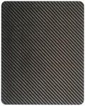 Multipurpose Carbon Fiber Mouse Pad - Hard, Thin, and Lightweight for Office, Gaming, and Daily Computer Use on Desk or Lap (3k Twill, Small) by Banjiang