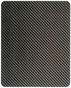Multipurpose Carbon Fiber Mouse Pad - Hard, Thin, and Lightweight for Office, Gaming, and Daily Computer Use on Desk or Lap (3k Twill, Small) by Banjiang
