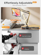 LISEN Tablet Stand iPad Holder Desk Mount, Kindle Accessories Tablet Holder - Image 4
