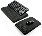 Computer Keyboard Stand with Wrist Rest and Mouse Pad Wrist Support by CFHYZAZNCL