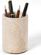 Radicaln Marble Pen Holder for Desk 4" - Pencil Holder & Makeup Brushes Cup by RADICALn