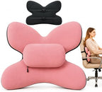 Lumbar Support Pillow for Office Chair & Car, Desk Chair Back Cushion,,Pink by Unknown
