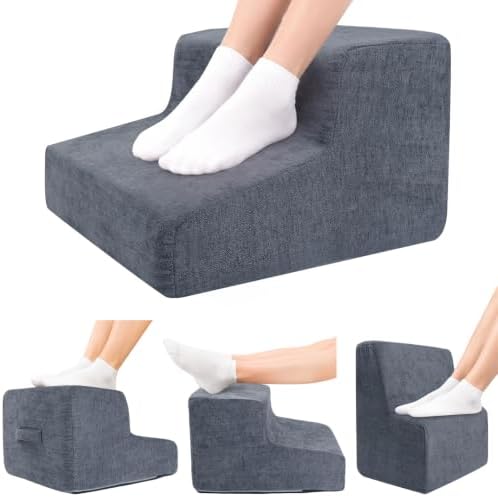 Foot Rest for Under Desk at Work,2-Tier Ergonomic Footrest for Office, Gray by Unknown