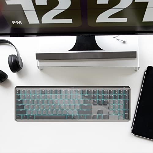 Geekria Full Size Keyboard Dust Cover, Clear Acrylic Keypads Cover for 104 Keys Computer Mechanical Keyboard, Compatible with Logitech MX Mechanical - Image 6
