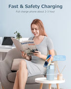 Bluetooth Speaker, Night Light, 15W Magnetic Fast Charging for Apple, Blue - Image 6