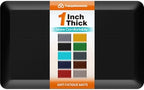 1-Inch Thick Anti-Fatigue Mat for Kitchen and Standing Desk, 20"x32", Black by Unknown