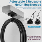 225-Pc Magnetic Cable Ties Set,Magnetic Zip Tie Mounts & Cable Ties - Image 5