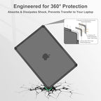 MOSISO Compatible with MacBook Air 13 inch Case M5 2026 M4 M3 M2 2025-2022 - Image 3