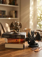 Stylor Fantasy Dragon Bookends Set of 2, Romantasy Bookish Gifts - Image 7